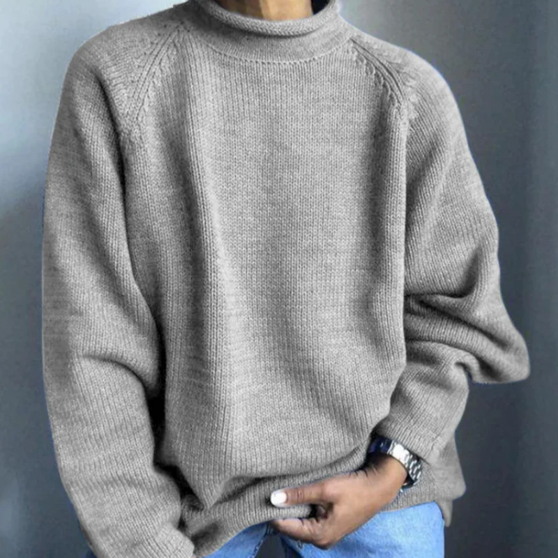 Bobby Pull Homme – Pull Uni Confortable & Élégant pour un Style Quotidien Moderne - Image 3