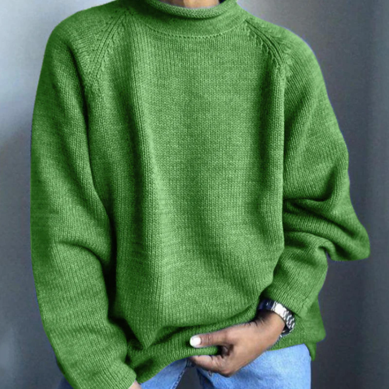 Bobby Pull Homme – Pull Uni Confortable & Élégant pour un Style Quotidien Moderne - Image 5