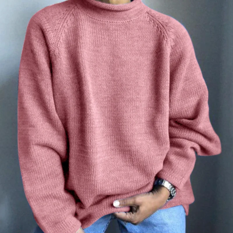 Bobby Pull Homme – Pull Uni Confortable & Élégant pour un Style Quotidien Moderne - Image 6