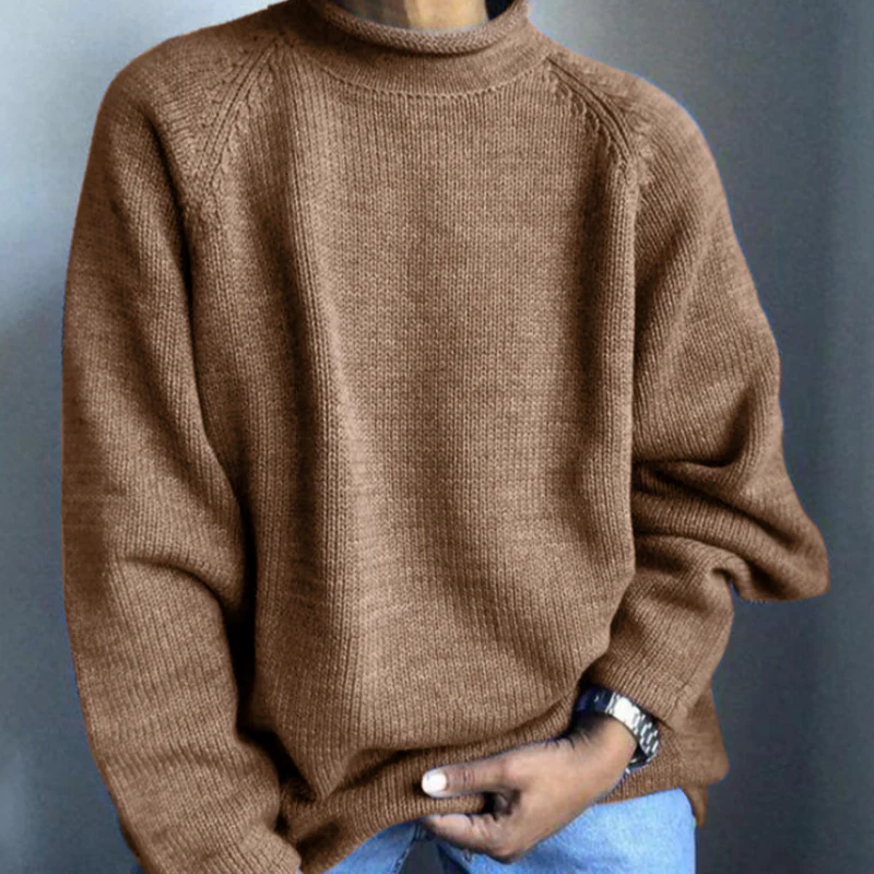 Bobby Pull Homme – Pull Uni Confortable & Élégant pour un Style Quotidien Moderne - Image 8