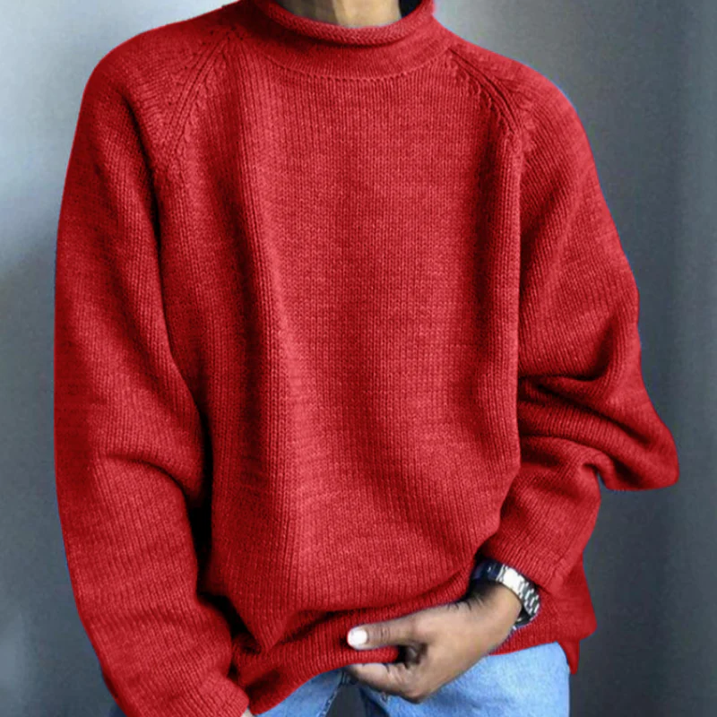 Bobby Pull Homme – Pull Uni Confortable & Élégant pour un Style Quotidien Moderne - Image 9