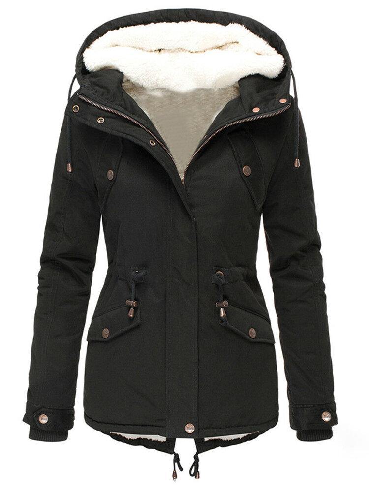 Claire Veste d’Hiver Femme – Manteau Chaud Imperméable avec Capuche & Doublure Douce - Image 7