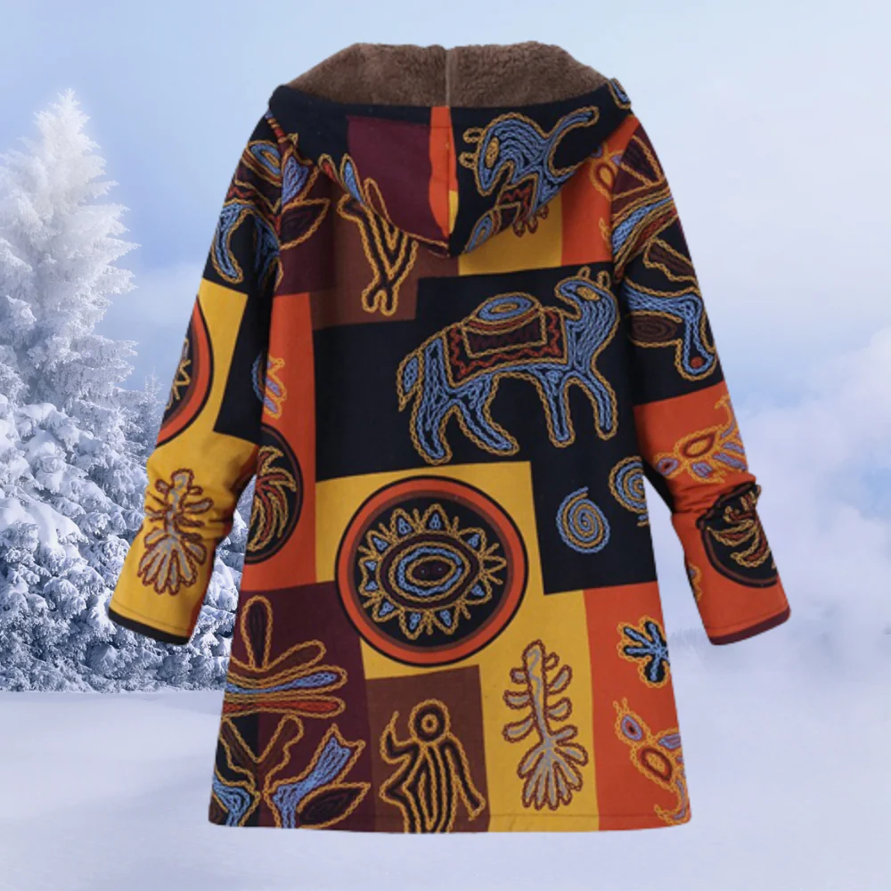 Cleo Veste Femme – Veste Douillette à Capuche Confortable & Moderne pour l’Hiver - Image 9