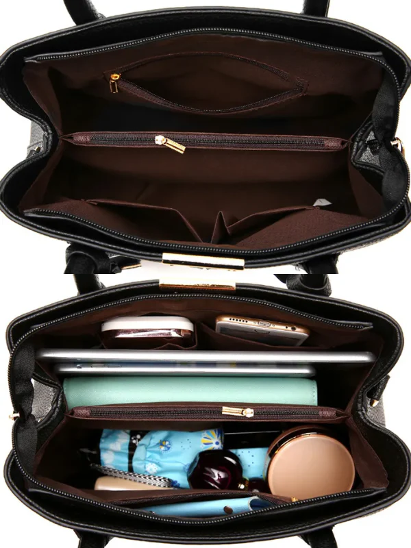 Elnora Sac à Bandoulière Tote – Sac à Main Élégant & Spacieux avec Sangle Réglable - Image 8