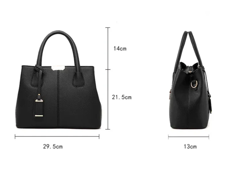 Elnora Sac à Bandoulière Tote – Sac à Main Élégant & Spacieux avec Sangle Réglable - Image 9