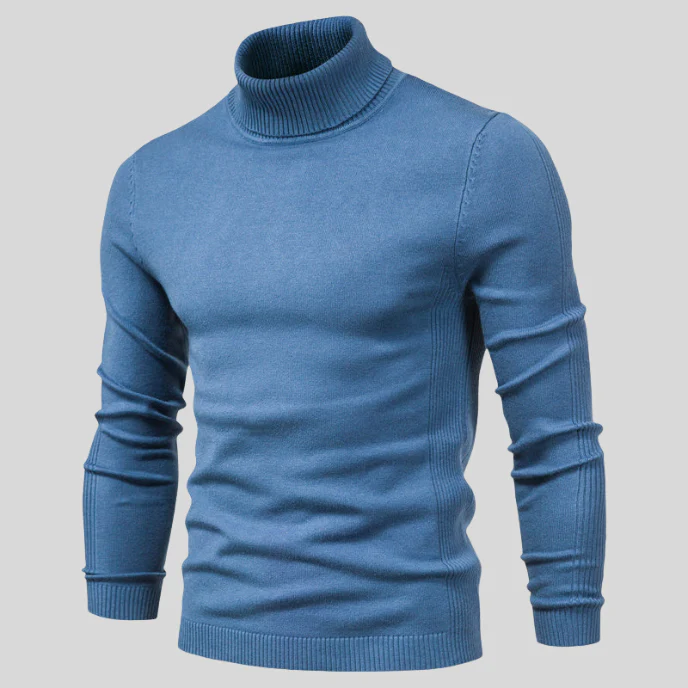 Jerold Pull Homme – Pull Col Montant Élégant & Confortable au Style Polyvalent - Image 6