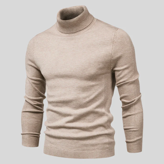 Jerold Pull Homme – Pull Col Montant Élégant & Confortable au Style Polyvalent - Image 7