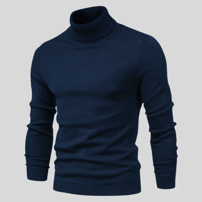 Jerold Pull Homme – Pull Col Montant Élégant & Confortable au Style Polyvalent - Image 9
