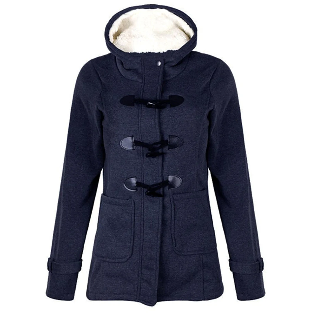 Katalina Manteau Femme Long Hiver – Élégant, Chaud avec Capuche Intégrée & Poches Pratiques - Image 3