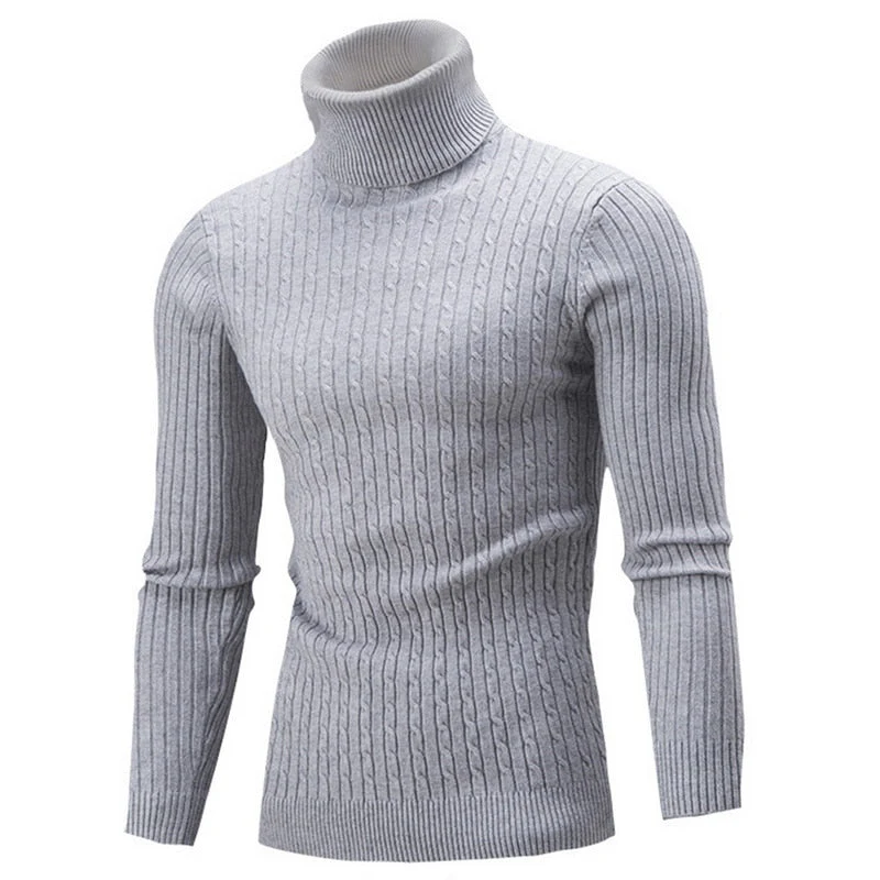 Klaus Pull Col Roulé Homme – Tricot Exclusif Élégant & Confortable en Maille Haut de Gamme - Image 4