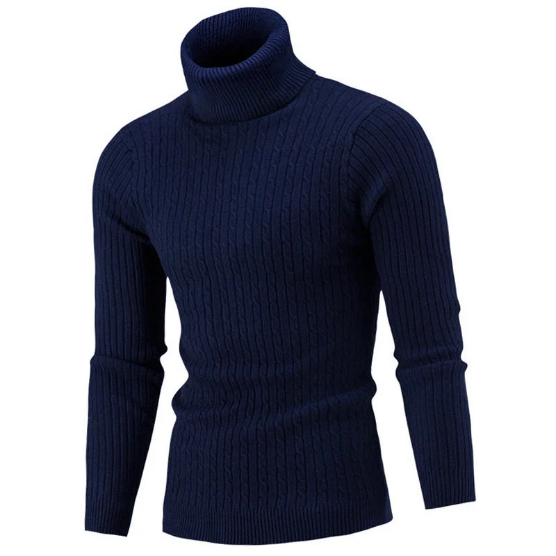 Klaus Pull Col Roulé Homme – Tricot Exclusif Élégant & Confortable en Maille Haut de Gamme - Image 5