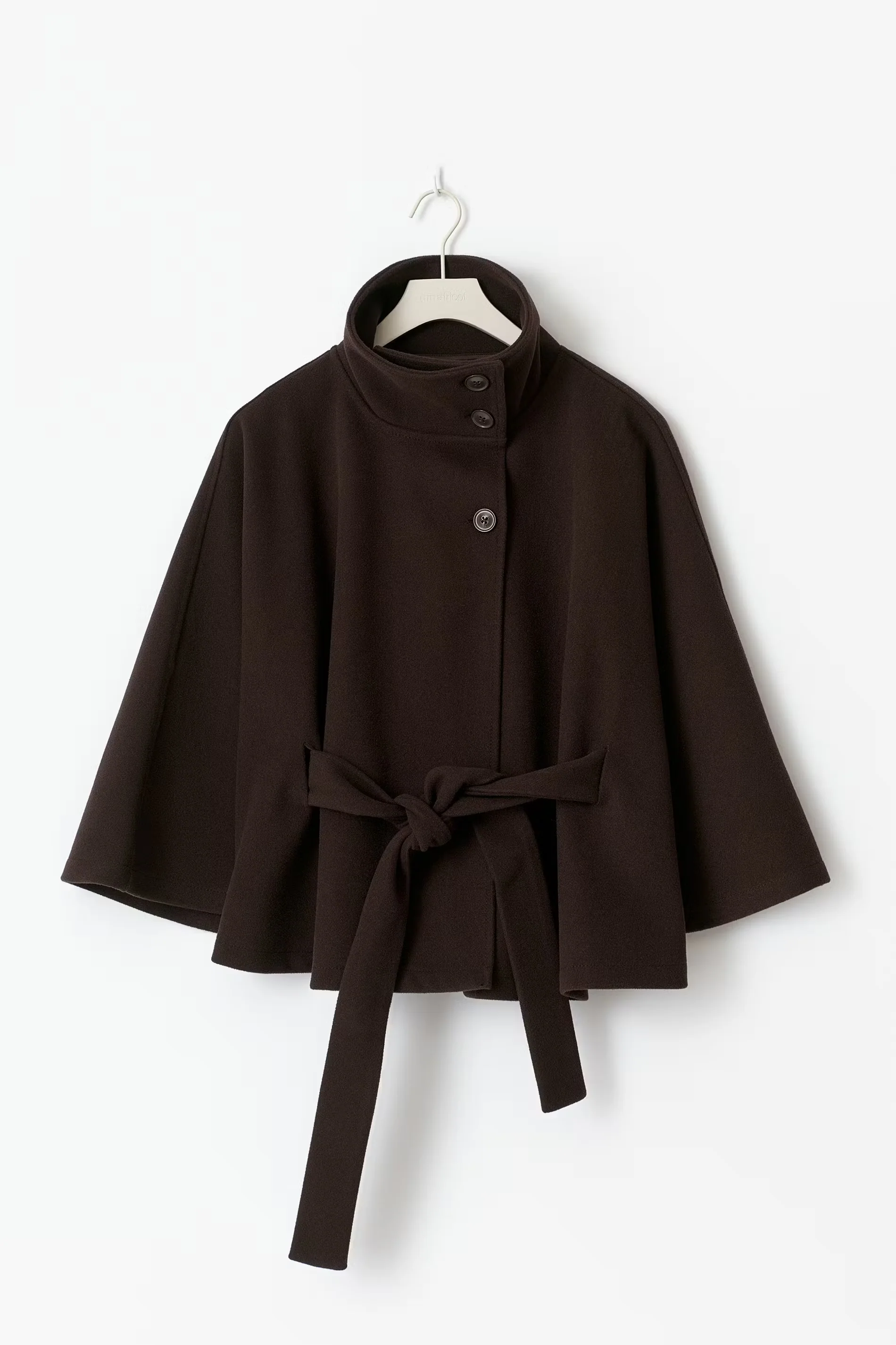 Lilia Milano Veste Femme à Manches Chauve-Souris – Manteau Épais en Polyester Chaud au Design Moderne Élégant - Image 10
