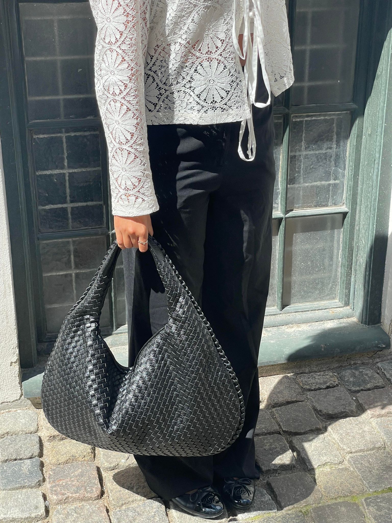 Louisa Sac Hobo Femme – Tressé Élégant, Spacieux & Style Intemporel - Image 6