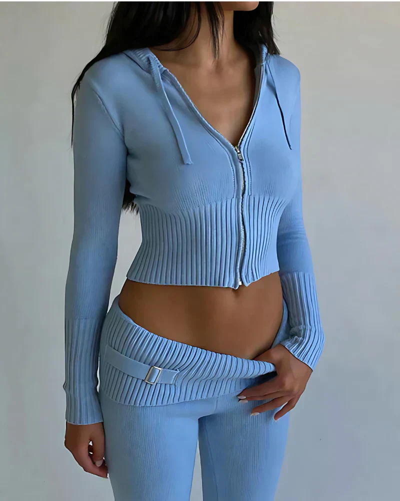 Madilynn Ensemble Femme – Tenue Cocooning Chic & Sexy avec Confort Luxueux - Image 3