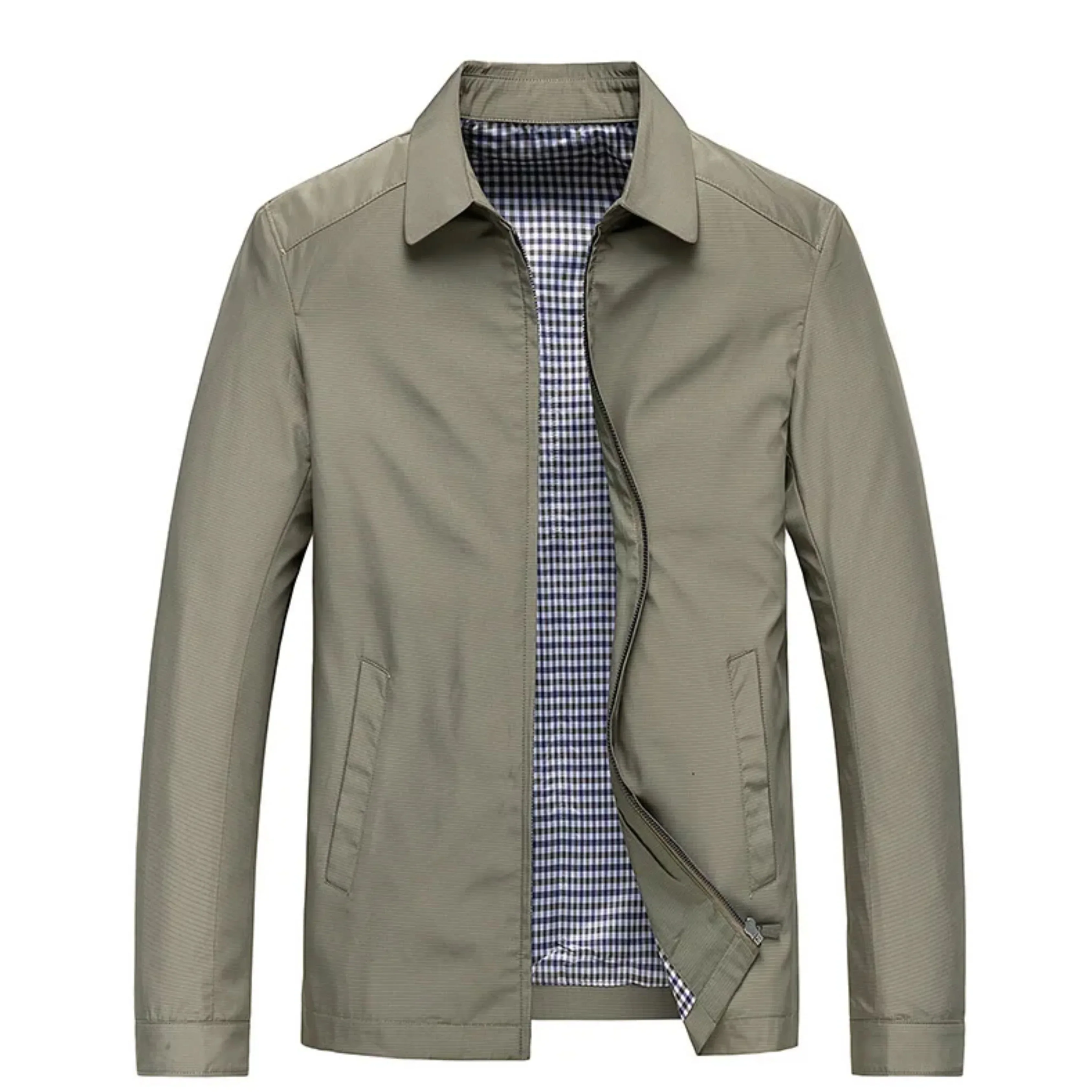 Ryan Manteau Homme – Veste Trench Imperméable Élégante au Style Classique & Intemporel - Image 7