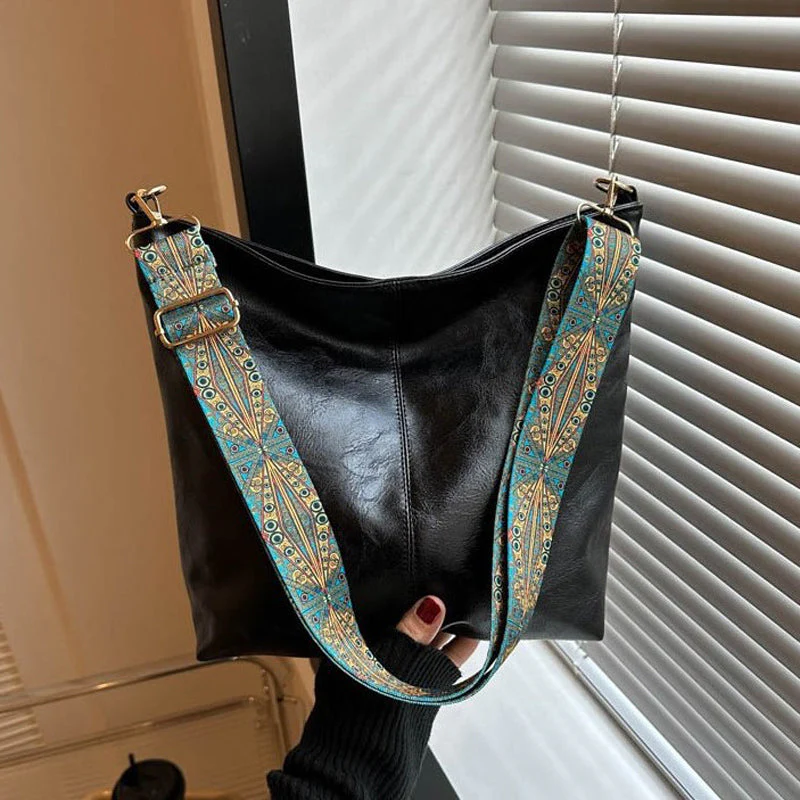 Sac Bandoulière Femme Wanda – Sac Élégant en PU avec Fermeture Éclair & Format Compact Quotidien - Image 11