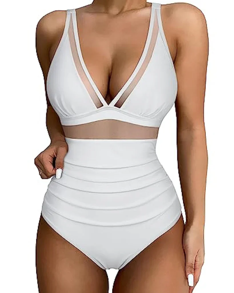 Sophie Maillot de Bain Femme – Coupe Ajustée avec Bretelles Réglables & Séchage Rapide - Image 6
