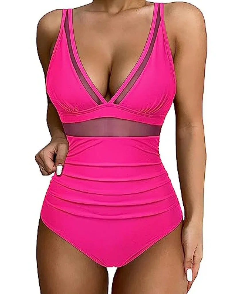 Sophie Maillot de Bain Femme – Coupe Ajustée avec Bretelles Réglables & Séchage Rapide - Image 7