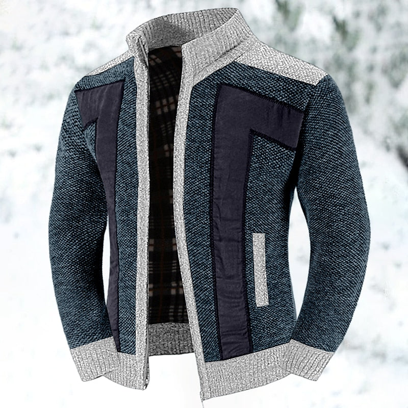 Thom Gilet Zippé Homme – Couche en Maille Douce et Chaude avec Coupe Moderne & Confort Isolant Léger - Image 5