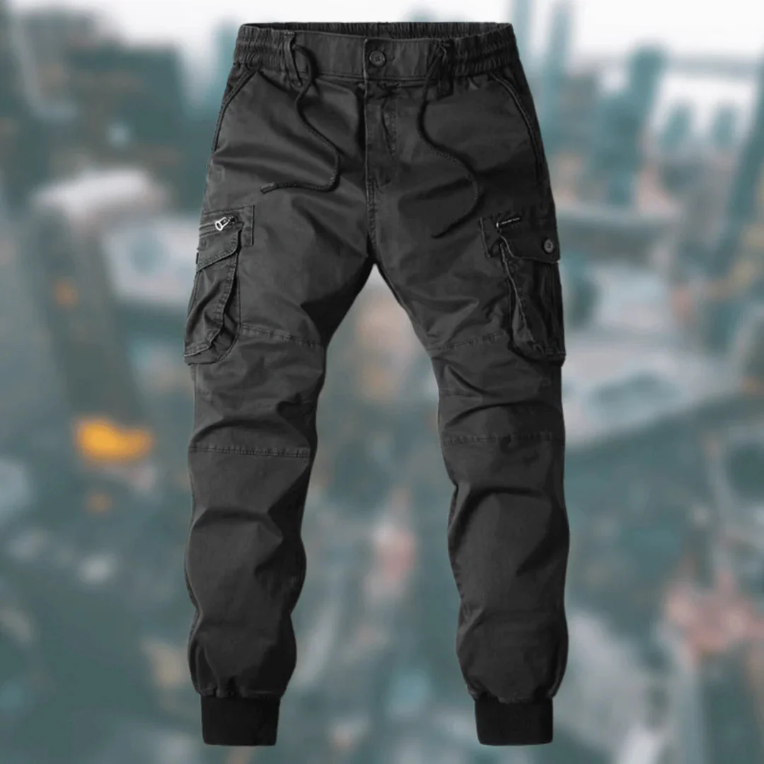 Troy Pantalon Cargo Homme – Confort Décontracté avec Poches Multiples & Taille Ajustable - Image 4