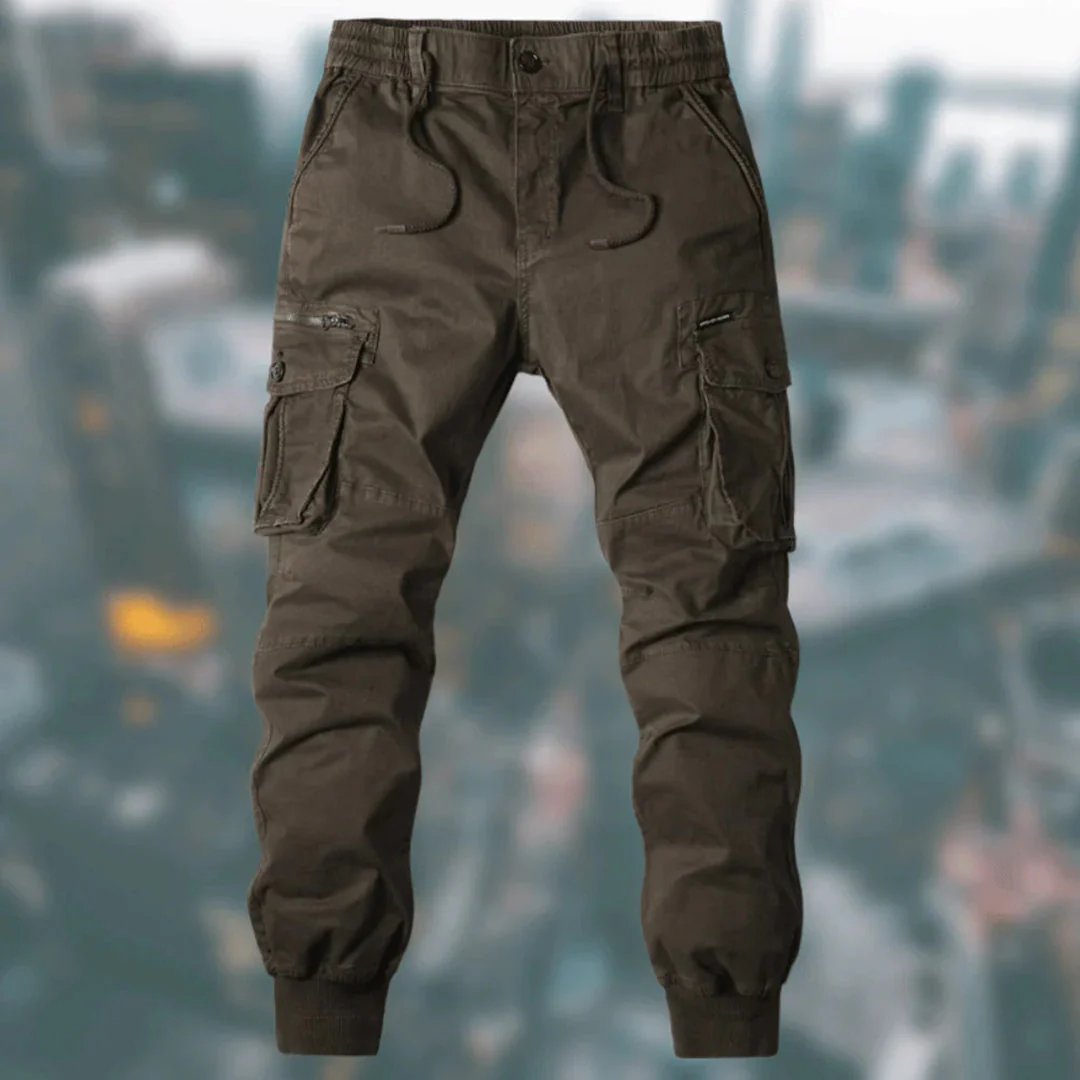 Troy Pantalon Cargo Homme – Confort Décontracté avec Poches Multiples & Taille Ajustable - Image 5