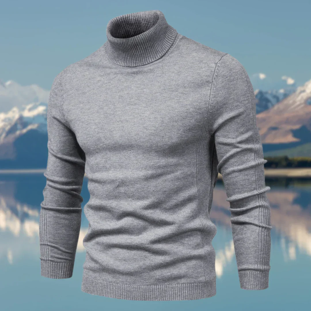 Vince Pull Col Roulé Homme – Classique en Maille Douce, Ajusté & Élégant pour l’Hiver - Image 10