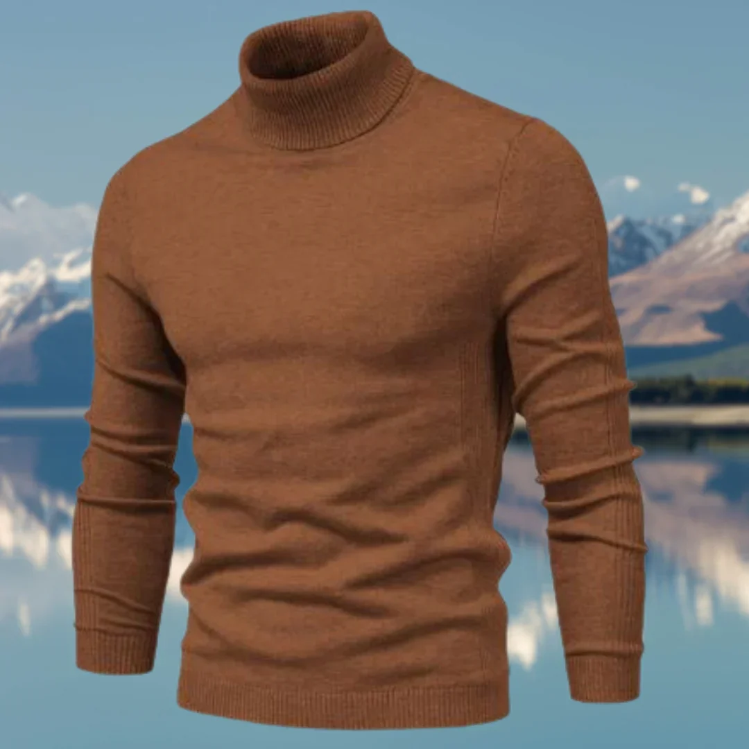 Vince Pull Col Roulé Homme – Classique en Maille Douce, Ajusté & Élégant pour l’Hiver - Image 12