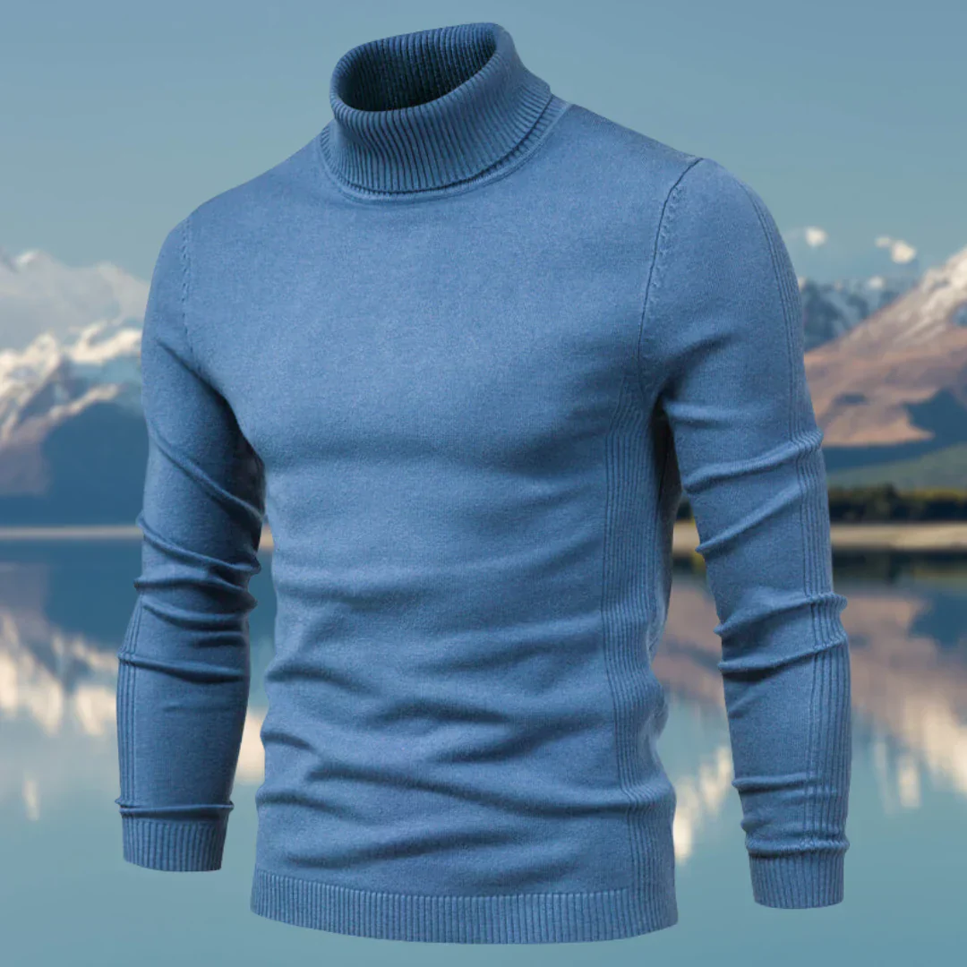 Vince Pull Col Roulé Homme – Classique en Maille Douce, Ajusté & Élégant pour l’Hiver - Image 6