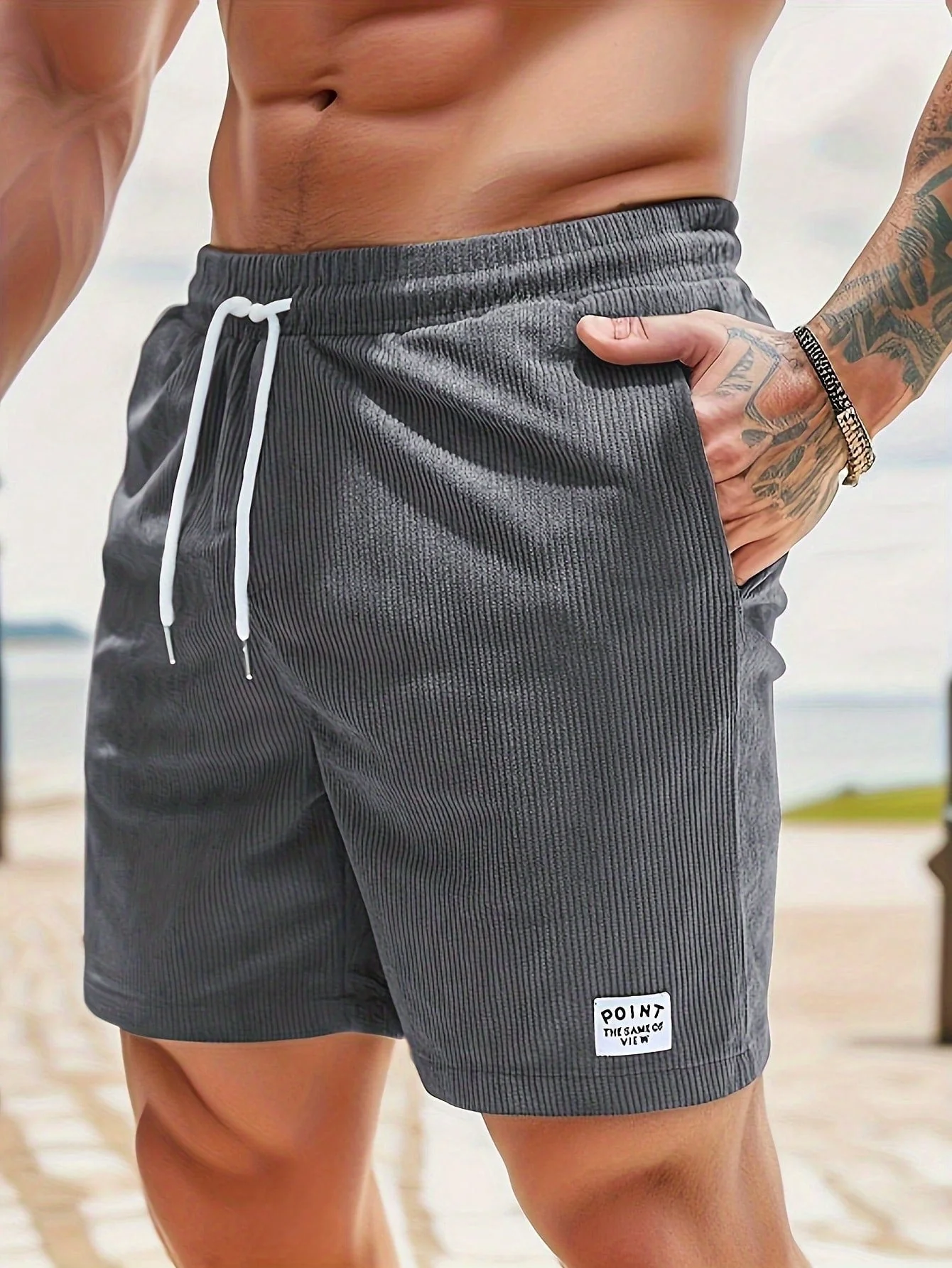 Zachary Short en Velours Côtelé pour Homme – Short Confortable avec Stretch & Style Intemporel - Image 14