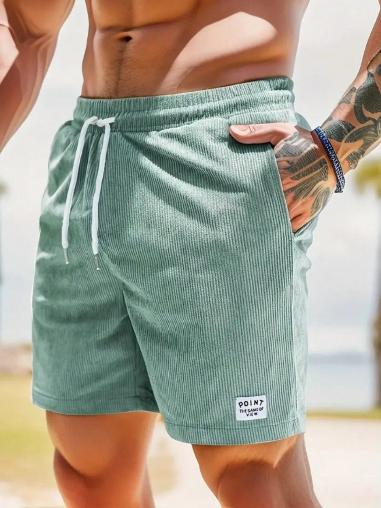 Zachary Short en Velours Côtelé pour Homme – Short Confortable avec Stretch & Style Intemporel - Image 15